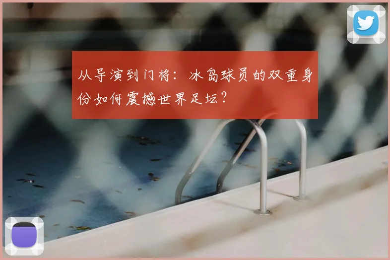 从导演到门将：冰岛球员的双重身份如何震撼世界足坛？
