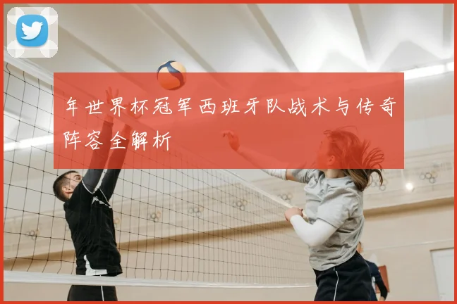 年世界杯冠军西班牙队战术与传奇阵容全解析