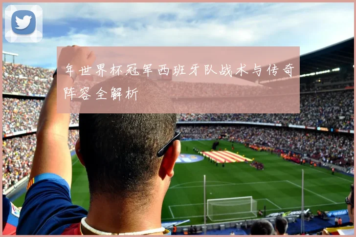 年世界杯冠军西班牙队战术与传奇阵容全解析